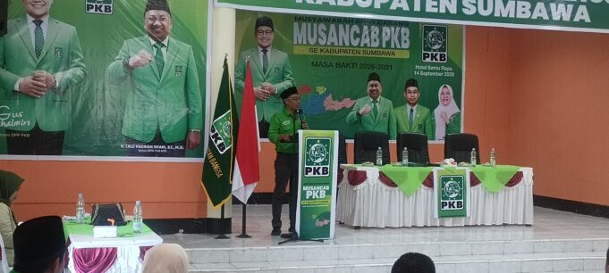 PKB Sumbawa Gelar Musancab, DPW NTB Bicara Unsur Pimpinan Dewan Sumbawa