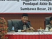 Bupati Jawab Berbagai Interupsi Anggota Dewan