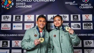 Indonesia Bidik Tiga Medali di Panjat Tebing Asian Games 2026