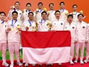 Indonesia Raih Emas Beregu Putra Badminton Setelah 28 Tahun, Taufik Hidayat Menangis Haru