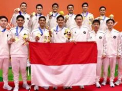 Indonesia Raih Emas Beregu Putra Badminton Setelah 28 Tahun, Taufik Hidayat Menangis Haru