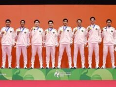 Indonesia Raih Emas Beregu Putra Badminton di Asian Games