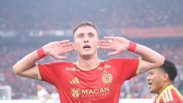 Ivan Mamut Cetak Gol Penentu, Persija Menang Dramatis Atas Persib 2-1