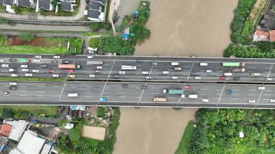 Jembatan Cisadane Tol Jakarta-Tangerang Diperbaiki, Contraflow Siap Diberlakukan