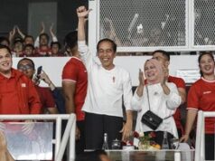 Jokowi Langsung Nonton Timnas Lawan Singapura di GBK