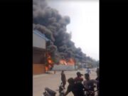 Kebakaran Hanguskan Pergudangan di Kosambi Permai Tangerang