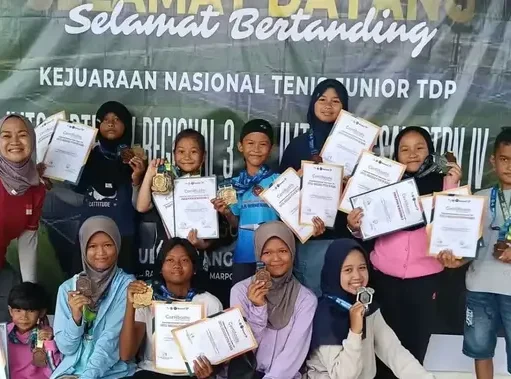 Kejurnas Tenis Junior Pekanbaru Sorot Bakat Terbaik Nasional