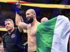 Khamzat Chimaev Hancurkan Gilbert Burns dalam Debut Gulat Freestyle