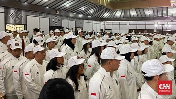 Kontingen Indonesia Resmi Dikukuhkan untuk Asian Games 2026