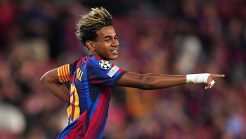 Lamine Yamal Bawa Barcelona Hancurkan Feyenoord 5-1 di Liga Champions