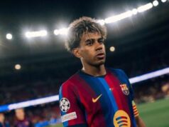 Lamine Yamal, Kapten Termuda Barcelona, Cetak Gol Pecahkan Rekor