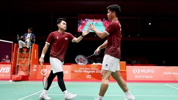 Leo Daniel Hancurkan Pasangan Vietnam, Masuk Semifinal Asian Games 2026