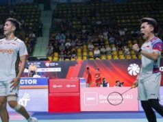 Leo Rolly Carnando dan Daniel Marthin Tumbangkan Unggulan Satu di China Masters 2026
