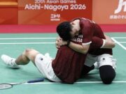 Leo Rolly/Daniel Marthin Pecahkan Duka, Raih Emas Emosional di Asian Games 2026