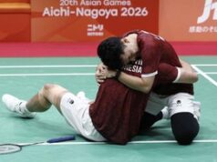 Leo Rolly/Daniel Marthin Pecahkan Duka, Raih Emas Emosional di Asian Games 2026