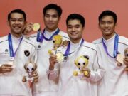 Leo Rolly/Daniel Marthin Raih Emas, Akhiri Paceklik 20 Tahun Ganda Putra Indonesia