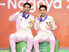 Leo/Daniel Kembalikan Emas Ganda Putra Asian Games untuk Indonesia