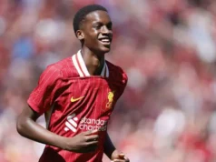 Liverpool Tolak Tawaran 30 Juta Pounds untuk Trey Nyoni
