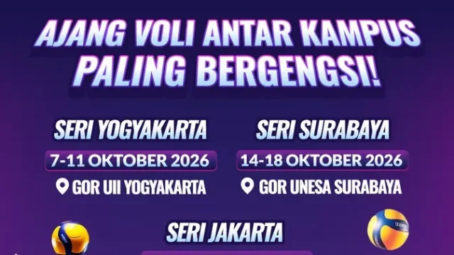 MOJI-Luncurkan-Liga-Voli-Mahasiswa-2026-36-Tim-Bersaing-di-Tiga-Kota