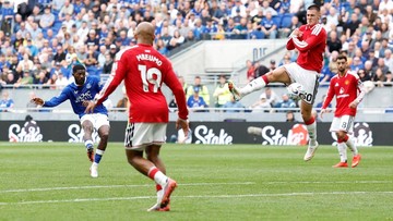 Maitland-Niles Gol Dramatis di Debut, Everton Selamat dari Kekalahan Lawan MU
