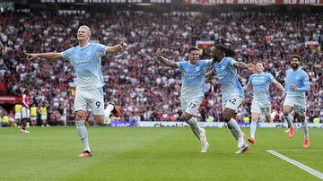 Man City Jadi Tim Tamu Pertama yang Menang 10 Kali di Old Trafford