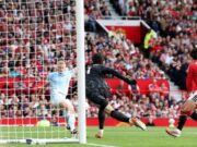 Manchester City Menang 1-0 atas MU, Gol Haaland Disahkan Setelah VAR Tinjau