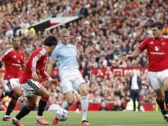 Manchester City Menang Kontroversial di Old Trafford, Haaland Pecah Rekor
