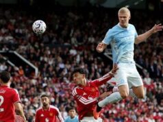 Manchester City Taklukkan MU dengan Gol Haaland, Tetap Sempurna di Liga Inggris