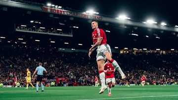 Manchester United Melesat ke Empat Besar Usai Pesta Gol 4-0