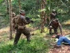 Marinir Empat Negara Latih Taktik Hutan di Lampung
