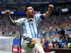 Messi Kenakan Jersey Terakhir untuk Argentina
