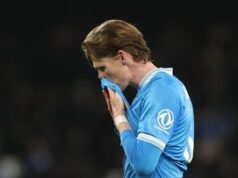 Napoli Kehilangan McTominay Akibat Gangguan Irama Jantung
