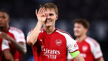 Odegaard Golkan Arsenal, PSG Hancurkan Slovan 6-1 di UCL
