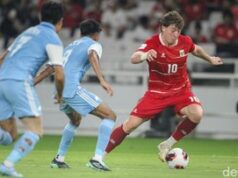 Ole Romeny Cetak Gol Penalti, Timnas Indonesia Menang 2-0 Atas Singapura