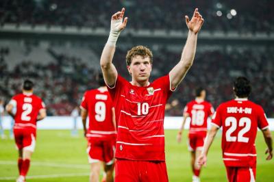 Ole Romeny Cetak Gol, Timnas Indonesia Menang 2-0 Atas Singapura