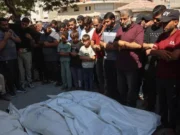 Pemakaman Massal di Gaza Lanjut, 100 Jenazah Dikubur dalam Satu Hari