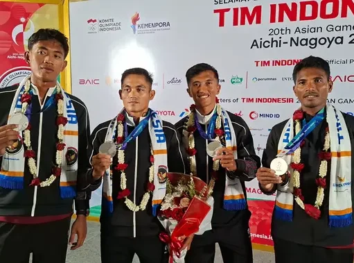 Penuhi Target, Tim Dayung Indonesia Bawa Pulang Dua Medali Perak dari Asian Games Aichi-Nagoya 2026