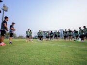 Persebaya Uji Kondisi Fisik Pemain Jelang Lawan PSIM Yogyakarta
