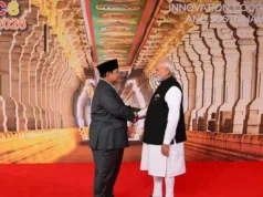 Presiden Prabowo Disambut Hangat PM Modi di KTT BRICS 2026