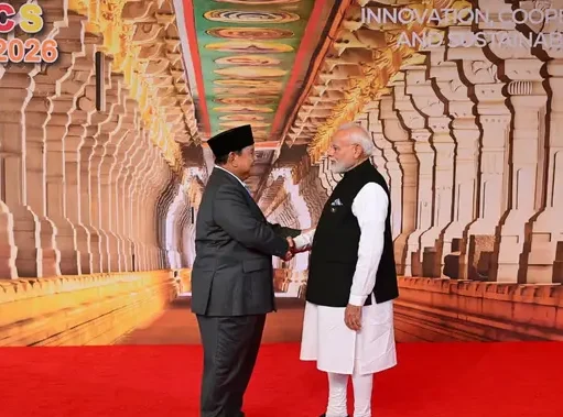 Presiden Prabowo Disambut Hangat PM Modi di KTT BRICS 2026