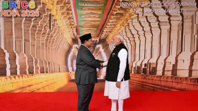 Presiden-Prabowo-Disambut-Hangat-PM-Modi-di-KTT-BRICS-2026