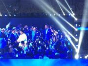 Presiden Prabowo dan Wapres Gibran Hadiri Puncak HUT ke-25 Partai Demokrat