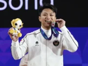 Rahmat Erwin Abdullah Bawa Emas Kedua Indonesia di Asian Games 2026