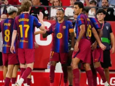 Raphinha Hat-Trick Bawa Barcelona Menang Dramatis di Sevilla