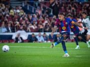 Raphinha Hattrick, Barcelona Hajar Racing Santander 7-2 di Camp Nou