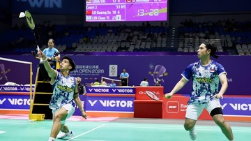 Sabar/Reza Jadi Harapan Terakhir Indonesia di China Masters 2026