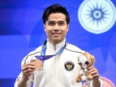 Seraf Naro Bawa Medali Pertama Indonesia di Asian Games 2026