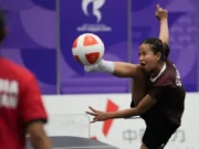 Sumaya Tancapkan Sejarah, Indonesia Pastikan Medali Perak Teqball Asian Games 2026