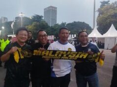 Suporter Malaysia Nyaman Dukung Timnya di SUGBK, Sepak Bola Satukan Saudara