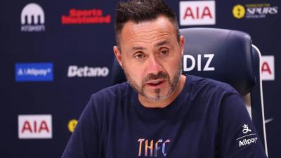 Tottenham-Mandul-De-Zerbi-Akui-Tim-Belum-Siap-Penuh